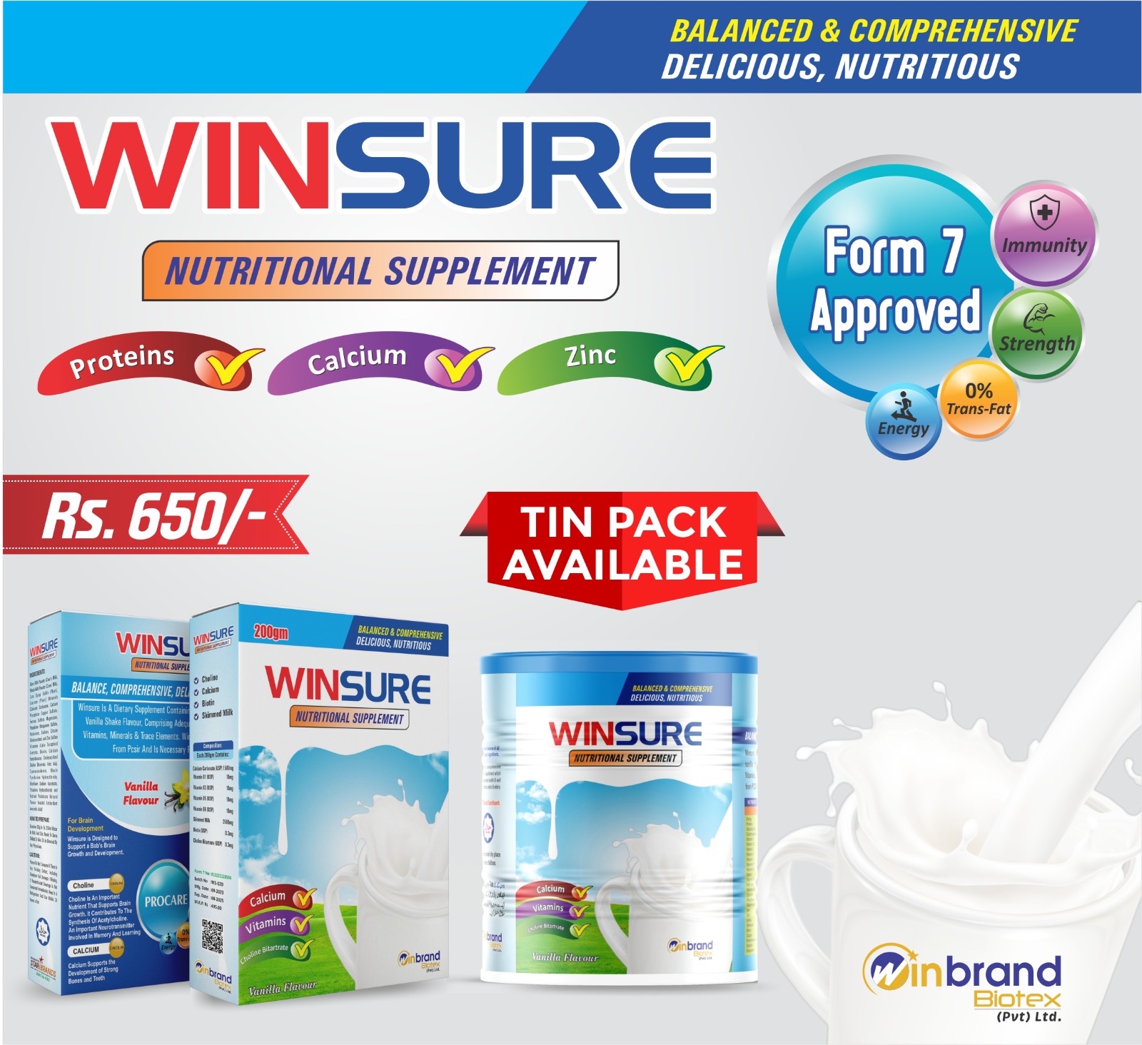 Milk & Food Supplements